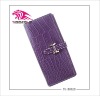 Hot selling fashion unisex wallet made of high quanlity cow leather
