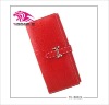 Hot selling fashion unisex wallet made of high quanlity cow leather