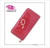 Hot selling high-grade lady wallet made of high quanlity cow leather