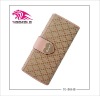 Hot selling high-grade lady wallet made of high quanlity cow leather