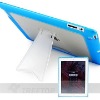 Hot selling light weight crystal PC case for ipad 2 with clip
