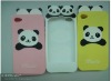 Hot selling panda silicone case for iphone 4/4S