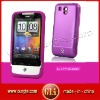 Hot selling purple silicon cell phone cover for HTC
