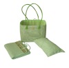 Hot selling straw beach bag set