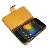 Hot selling! stylish wallet case for samsung nexus i9250