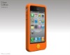 Hot !! silicone soft skin cover for iphone 4G