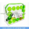 Hot stamping printing pvc vinyl cosmetics bag D-C098