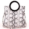 Hot wholesale leather designer lady handbag