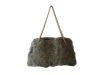 Hot! winter fashion fur handbag