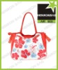 Hotsale Flower print string summer beach bag