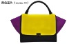 Hotselling fashion high-end brand leather handbags 2012