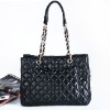 Hottest ,Newest fashion trendy brand sheepskin leather handbag,35988