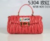 Hottest ,Newest fashion trendy brand women handbag sheepskin leather bags,5204