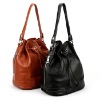 Hottest fashion ladies leather bucket bags/handbag/purse,WH3002