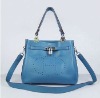 Hottest lady popular fashion leather handbag 2012