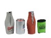 Hottest-sale design of leather bottle can cooler bag