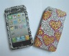 In different design Diamond front and back case for iphone 4