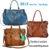 (In stock) 2012 new handbags full cow leather ladies Messenger Shoulder handbag 80057