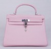In stock new handbags,full leather handbbag,Pink Color,Messenger Bags,hand carry ladies bag,top brands in ladies bags