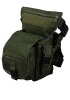 Inclined Olive Green Backpack With Nets