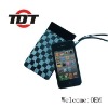 Inexpensive Durable  FIber wallet case for iphone 4