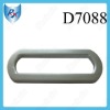 Inner 2.2" Matte Chrome Color Bag Oval Buckle Ring