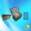 Insulated delivery container for hot and cold