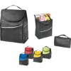 Insulated lunch cooler bag with velcro closure