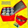 Insulated wine cooler bag