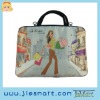 JSMART Laptop sleeve colorful shopping girl lovefoto