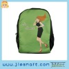 JSMART backpack M&L office lady BLACK