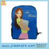 JSMART backpack M&L student DEEP BLUE lovefoto