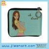 JSMART short wallet folded wallet photo printed portfolio