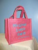 JUTE FABRIC BEACH BAG