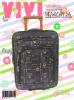 Jacquard Febric External Carry-on Luggage Bag