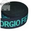 Jacquard Green Polyester Elastic Webbing