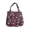 Jacquard printing style cotton bag fresh look hand bag for women