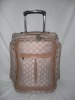 Jacquard trolly luggage