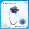 Jewelry Crystal Flower Foldable Bag hanger for handbag