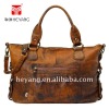 Jungle Leather Slouch Tote Diaper Bag