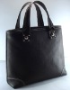 Just Leather Top Handle Tote Bag Shoulder Bag Handbag Italian Leather