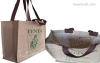 Jute reusable grocery bag, reusable shopping bags