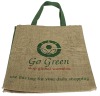 Jute shopping bag