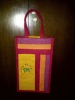 Jute wine bottle gift bag