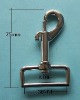 K18E Metal Dog Hook with length 75 mm and 38mm