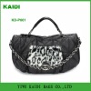 KD-P061 Warm fur on front PU shoulder bag