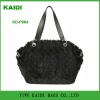 KD-P064 soft and warm faux fur lady shoulder bag