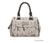 KD-S04 2011 hot sell young lady prefer linen tote bag