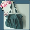 KD11162 star style generous pure color long handle shoulder bag