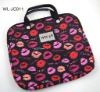 KISS PRINTED LAPTOP BAG